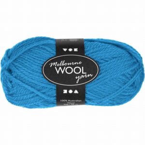 Melbourne Garen, Lichtblauw, L: 92 M, 50 Gr