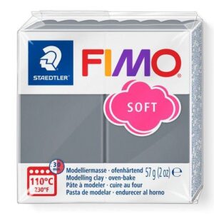 Fimo Soft Boetseerklei 57g Stormy Grey
