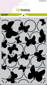 Craftemotions Mask Stencil Bugs Vlinders En Ringen A5