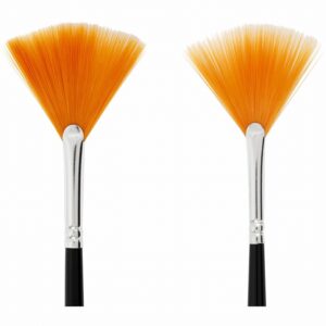 Gold Line waaierpenselen - set van 2 stuks