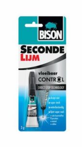 Bison Secondelijm Control Vloeibaar 3gr Tube