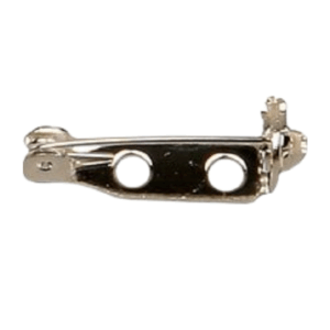 Brochespeld, 15 Mm, Verzilverd, Sp 10 Stuks