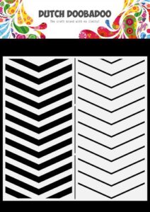 Dutch Doobadoo Mask Art Slimline Chevron