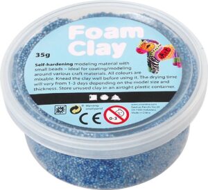Foam Clay Blauw 35 Gr