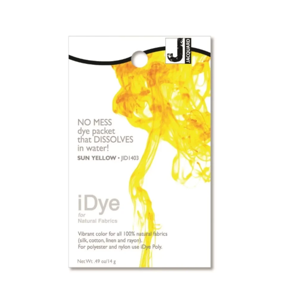 Jacquard Idye Natural 14 Gr Zonnegeel