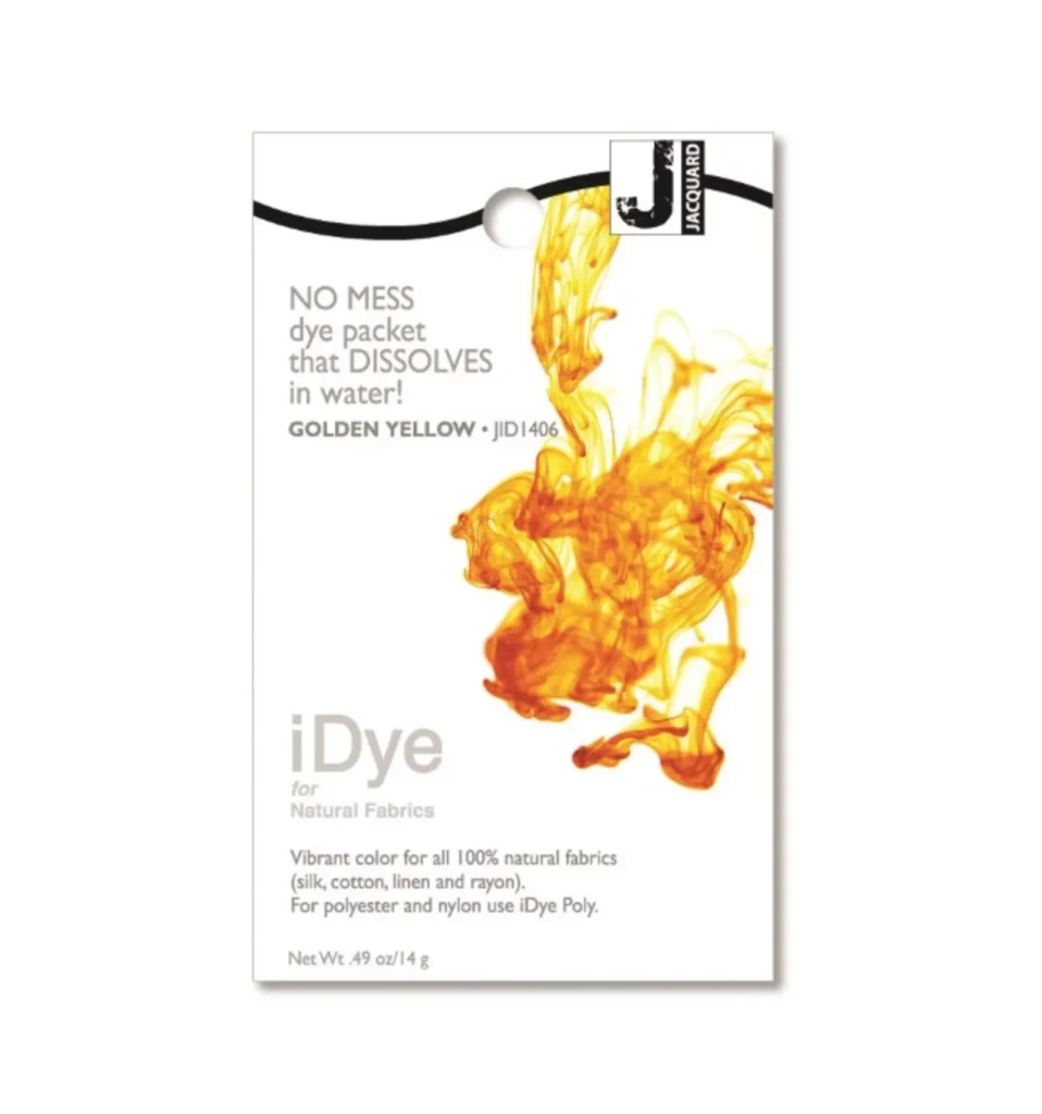 Jacquard Idye Natural 14 Gr Goudgeel
