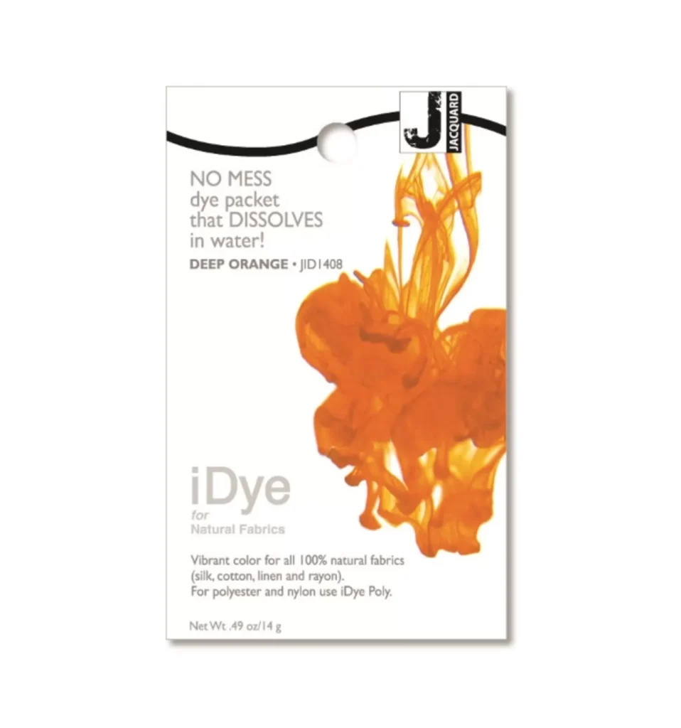 Jacquard Idye Natural 14 Gr Oranje