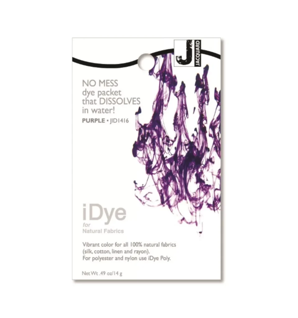 Jacquard Idye Natural 14 Gr Lila