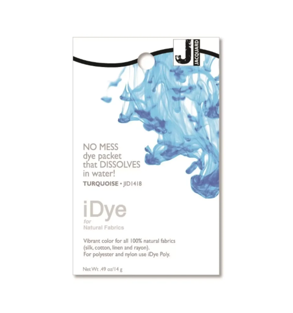 Jacquard Idye Natural 14 Gr Turquoise