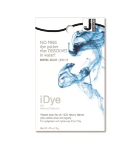 Jacquard Idye Natural 14 Gr Koninklijk Blauw