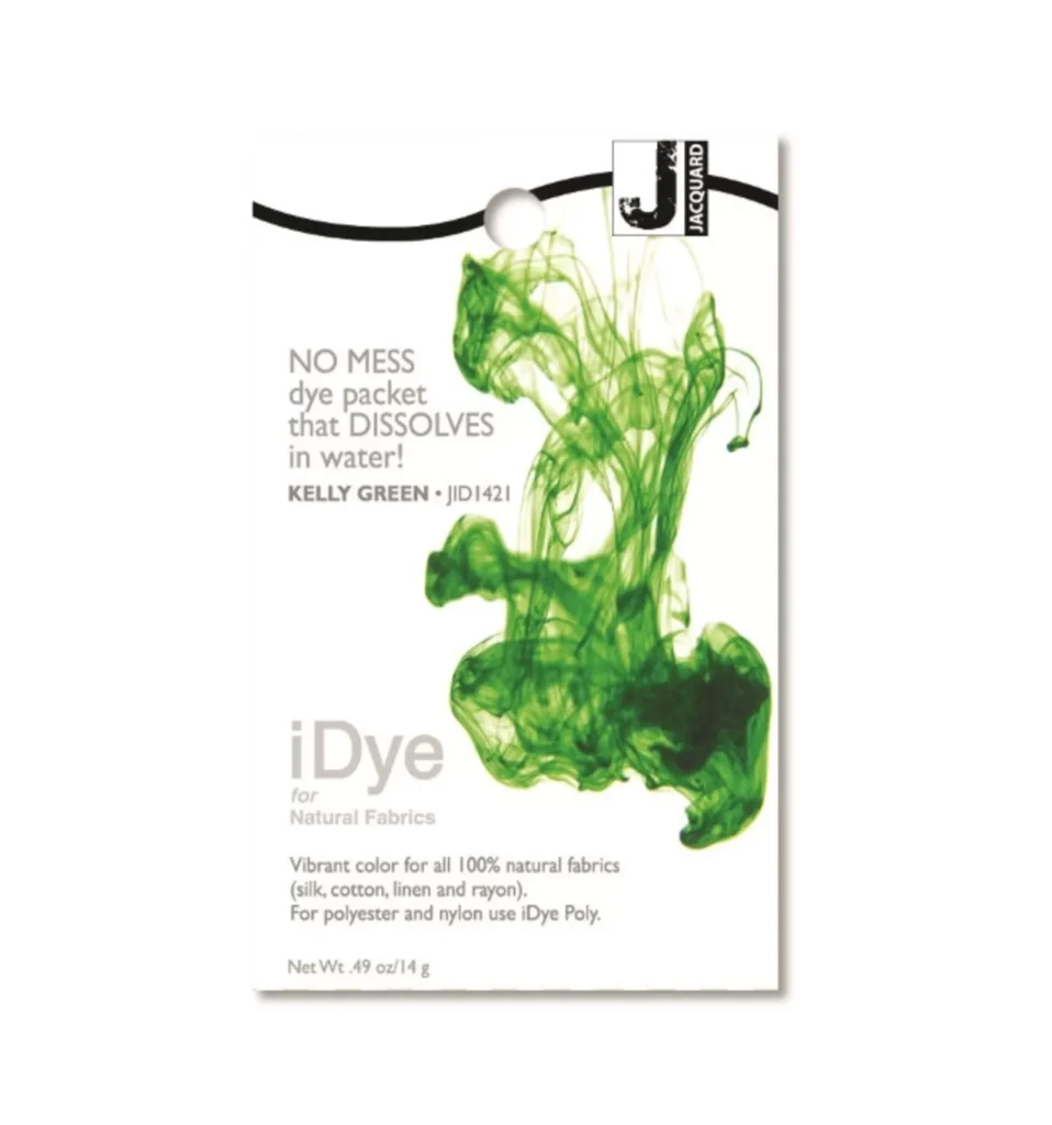 Jacquard Idye Natural 14 Gr Grasgroen