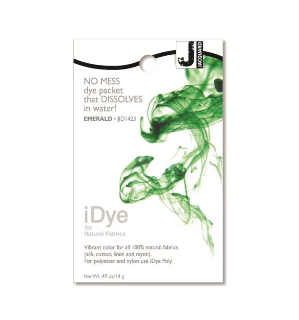Jacquard Idye Natural 14 Gr Smaragdgroen