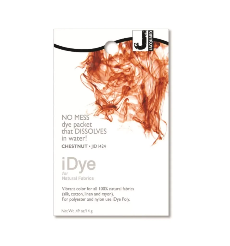 Jacquard Idye Natural 14 Gr Kastanje