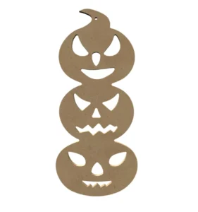 Gomille Mdf Figuur Gestapelde Pompoenen 26 Cm