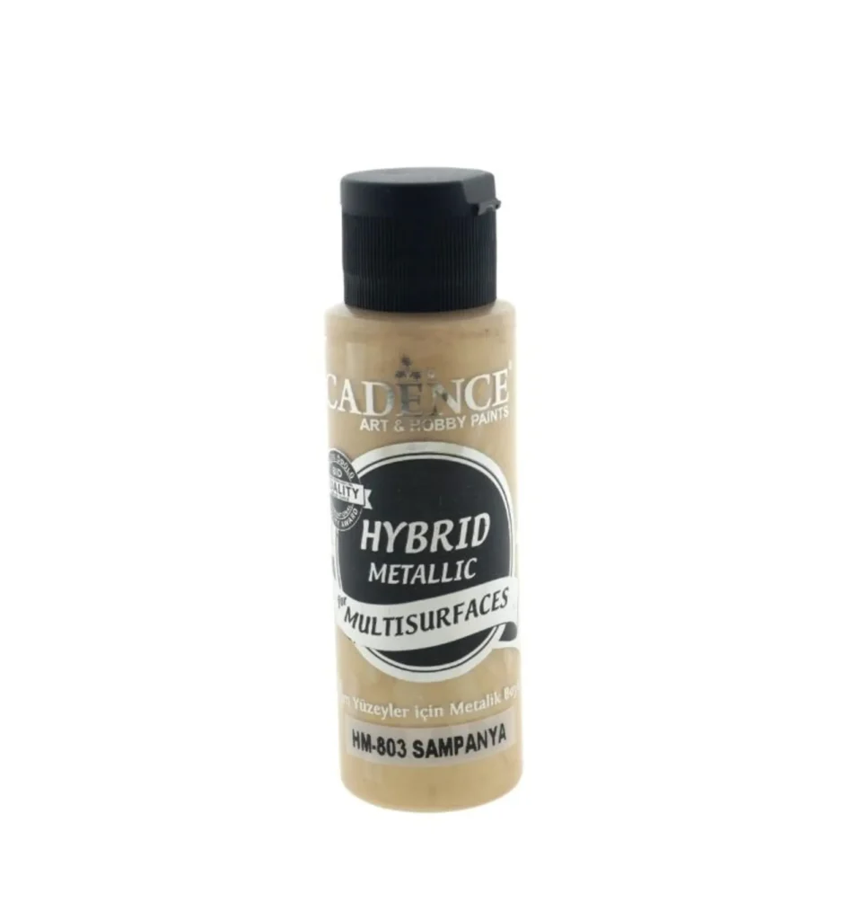 Cadence Hybrid Acrylverf Metallic 70 Ml Champagne
