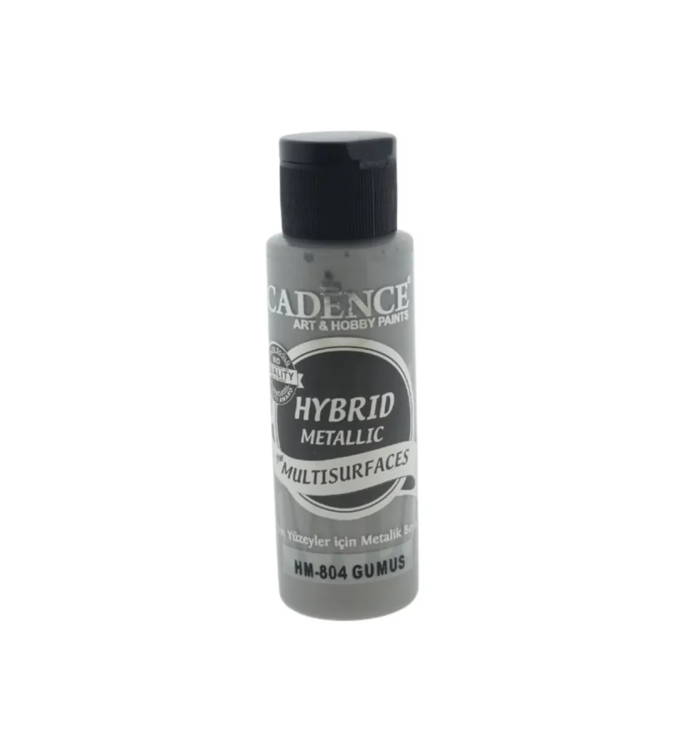 Cadence Hybrid Acrylverf Metallic 70 Ml Silver