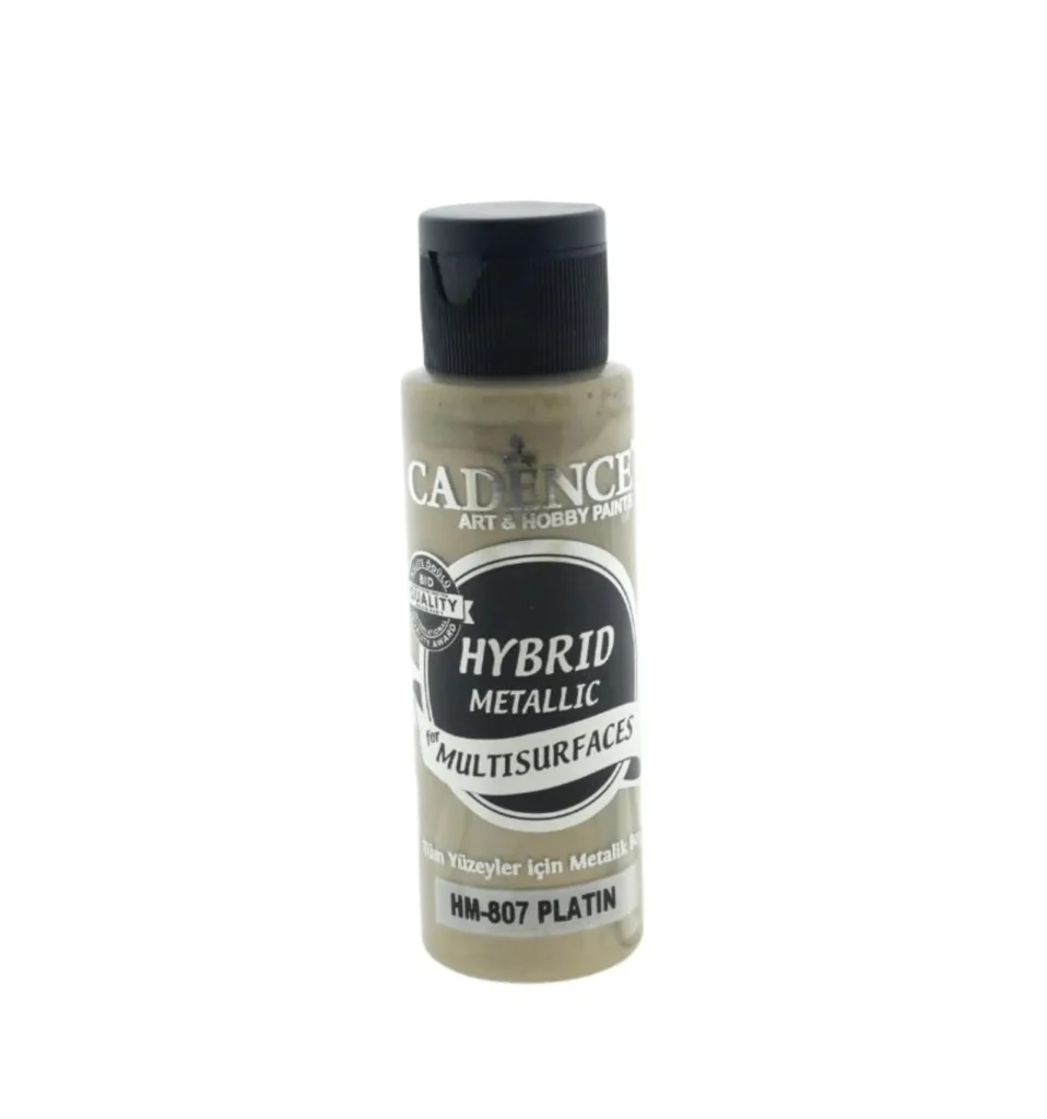 Cadence Hybrid Acrylverf Metallic 70 Ml Platinium