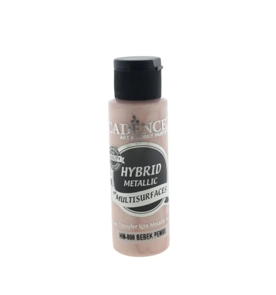 Cadence Hybrid Acrylverf Metallic 70 Ml Baby Pink