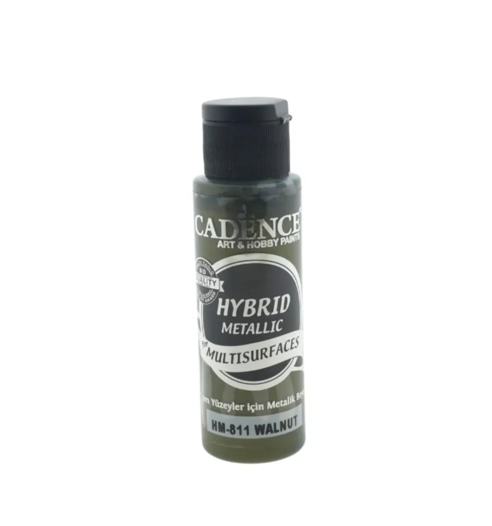Cadence Hybrid Acrylverf Metallic 70 Ml Walnut