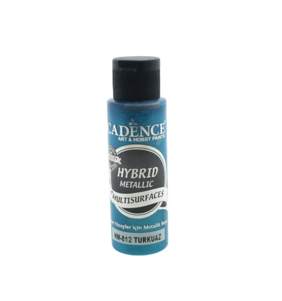 Cadence Hybrid Acrylverf Metallic 70 Ml Turquoise