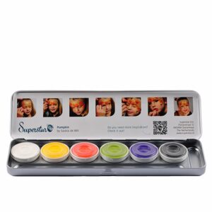 Superstar Schmink Palette Halloween 6 Kleuren