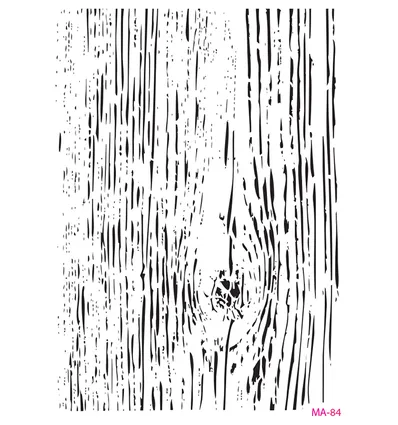 Cadence Mixed Media Stencil Ma84 21x29 Cm Houtnerf