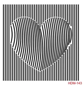 Cadence Home Deco Stencil Hdm 143 25x25 Cm Hart