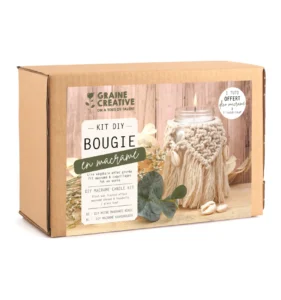 Graine Creative Plantaardige Kaarsen Maken Set Macramé Bohem