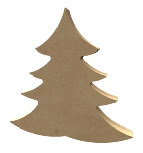 Gomille Mdf Figuur Kerstboom Dik 15 Cm
