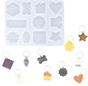 Siliconen Mal 15,6cm X 12,1cm X 0,7cm Sleutelhangers