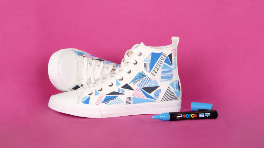 Sneakers pimpen met posca