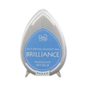 Brilliance Dew Drop Inktkussen Pearlescent Sky Blue