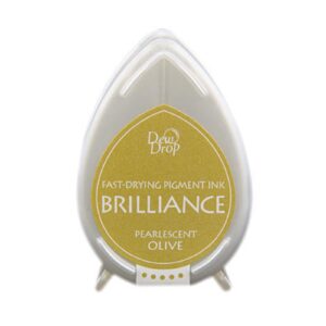 Brilliance Dew Drop Inktkussen Pearlescent Olive
