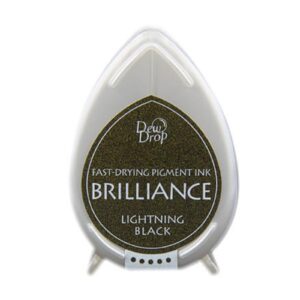 Brilliance Dew Drop Inktkussen Lightning Black