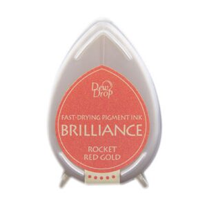 Brilliance Dew Drop Inktkussen Rocket Red Gold