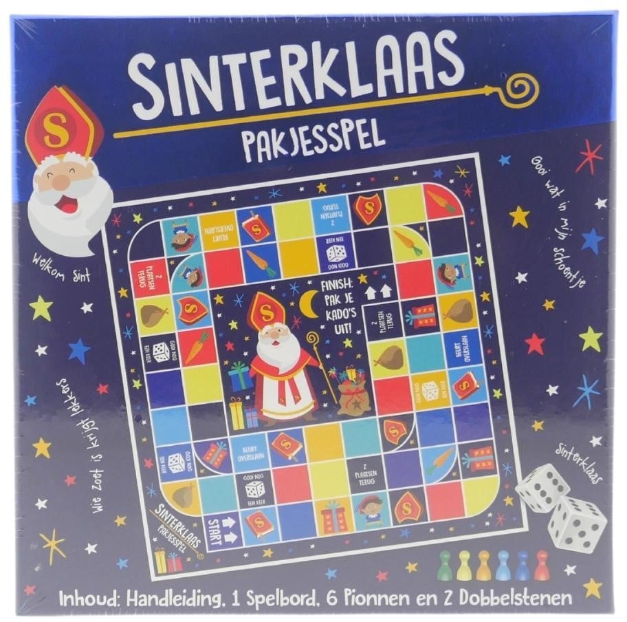 Sinterklaas Pakjes Spel Bordspel Sinterklaas