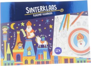 Kleurboek Sinterklaas Placemats 42x30 Cm