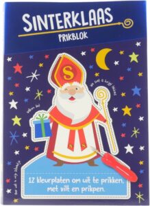 Sinterklaas Prikblok 15x21x1,5 Cm