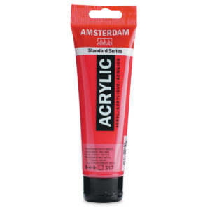 Amsterdam Acrylverf 120 ml Transparantrood Middel