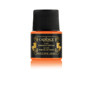 Cadence Opaque Glas & Porselein verf Oranje  0046 - 45 ml