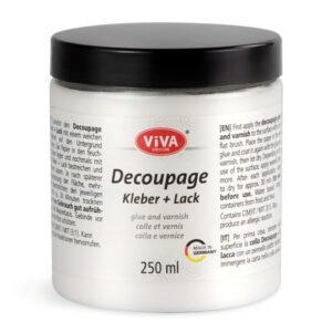 Viva Decor Decoupage Lijm & Vernis Glans 250ml
