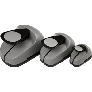 Ponsen Set, Cirkel , Afm 25+49+75 Mm, 3 Stuk/ 1 Doos