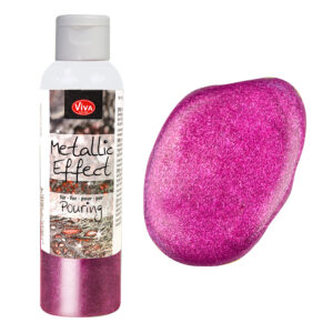Viva Decor Metallic Effect Pouring Magenta 120ml