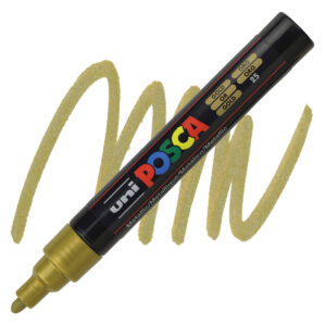 Posca 5M Metallic Goud