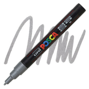 Posca 3M Metallic Zilver