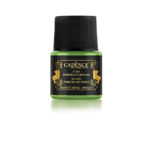 Cadence Opaque Glas & Porselein verf Kiwi groen  0290 - 45 m