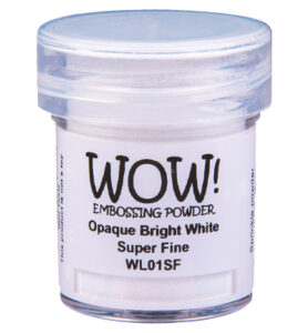 Wow Opaque Bright White 15ml Super Fine