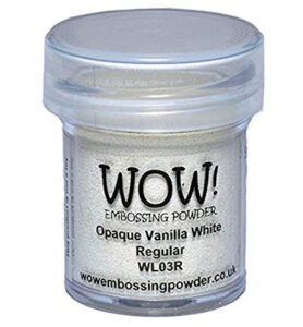 Wow Opaque Vanilla White 15ml Regular