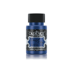 Cadence Dora Glas & Porselein Verf Metallic Sax Blue 3154 50ml