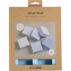 Siliconen Mal H: 2,5 Cm, L: 5 Cm, B: 5 Cm, 60 Ml